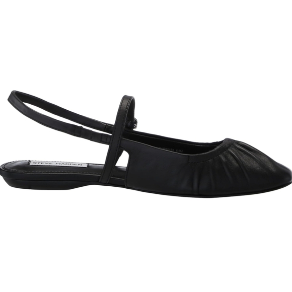 Steve Madden Garson Mary Jane Sling Back Leather Ballet Flats 10 - Picture 3 of 12